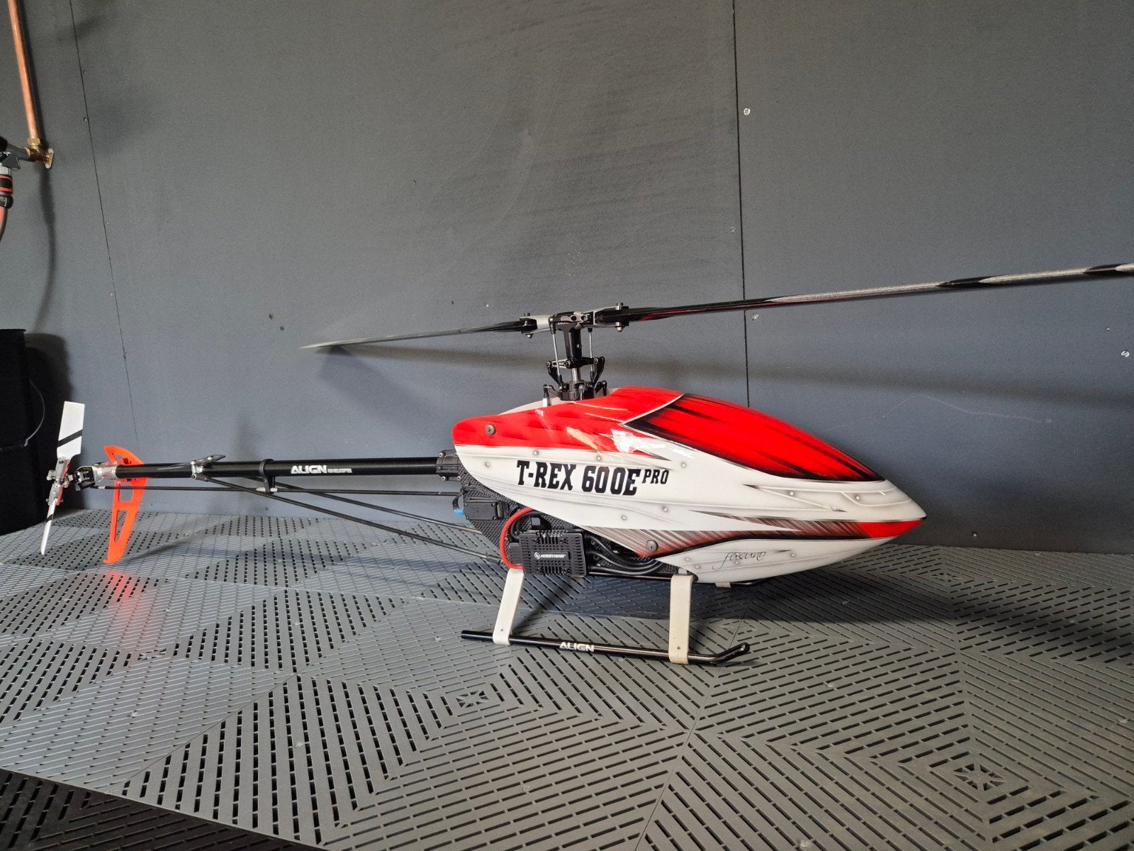 Align T-REX 600E PRO, Ophalen of Verzenden, Zo goed als nieuw, Elektro, Helikopter