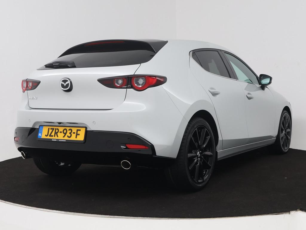 Mazda 3 2.5 e-SkyActiv-G M Hybrid 140 Nagisa automaat | *Dem, Auto's, Mazda, 12 maanden, 4 cilinders, Wit, Origineel Nederlands