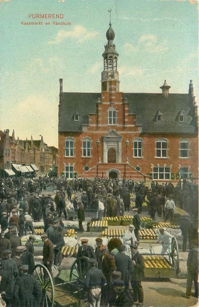 701-413-041 Purmerend Kaasmarkt, Verzenden, Voor 1920, Noord-Holland