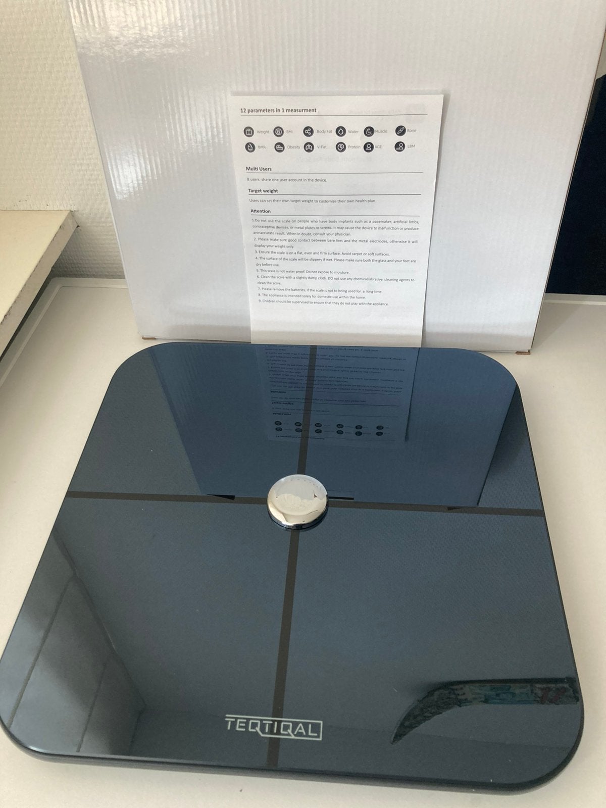 Digitale personen weegschaal, 1 tot 500 gram, Nieuw, 100 kg of meer, Ophalen of Verzenden