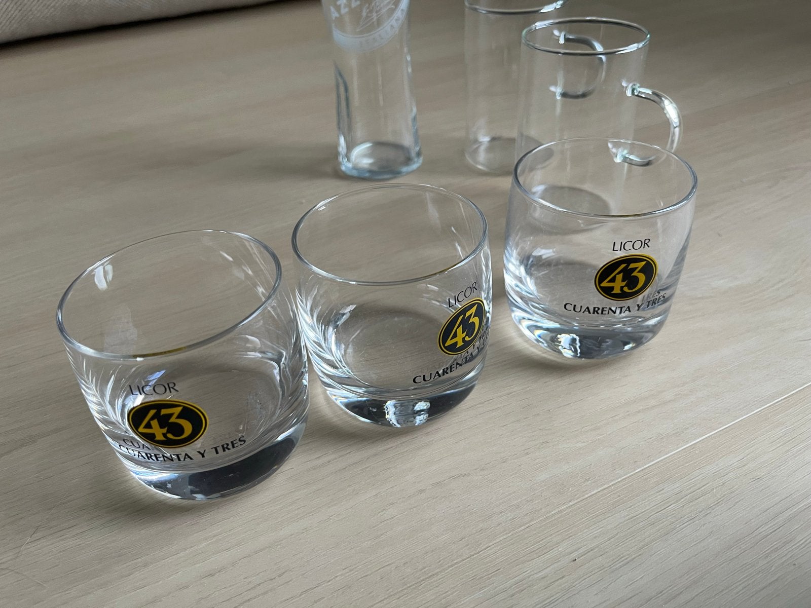 Nieuwe glazen en mokken, diverse soorten, Ophalen, Glas of Glazen, Nieuw, Glas