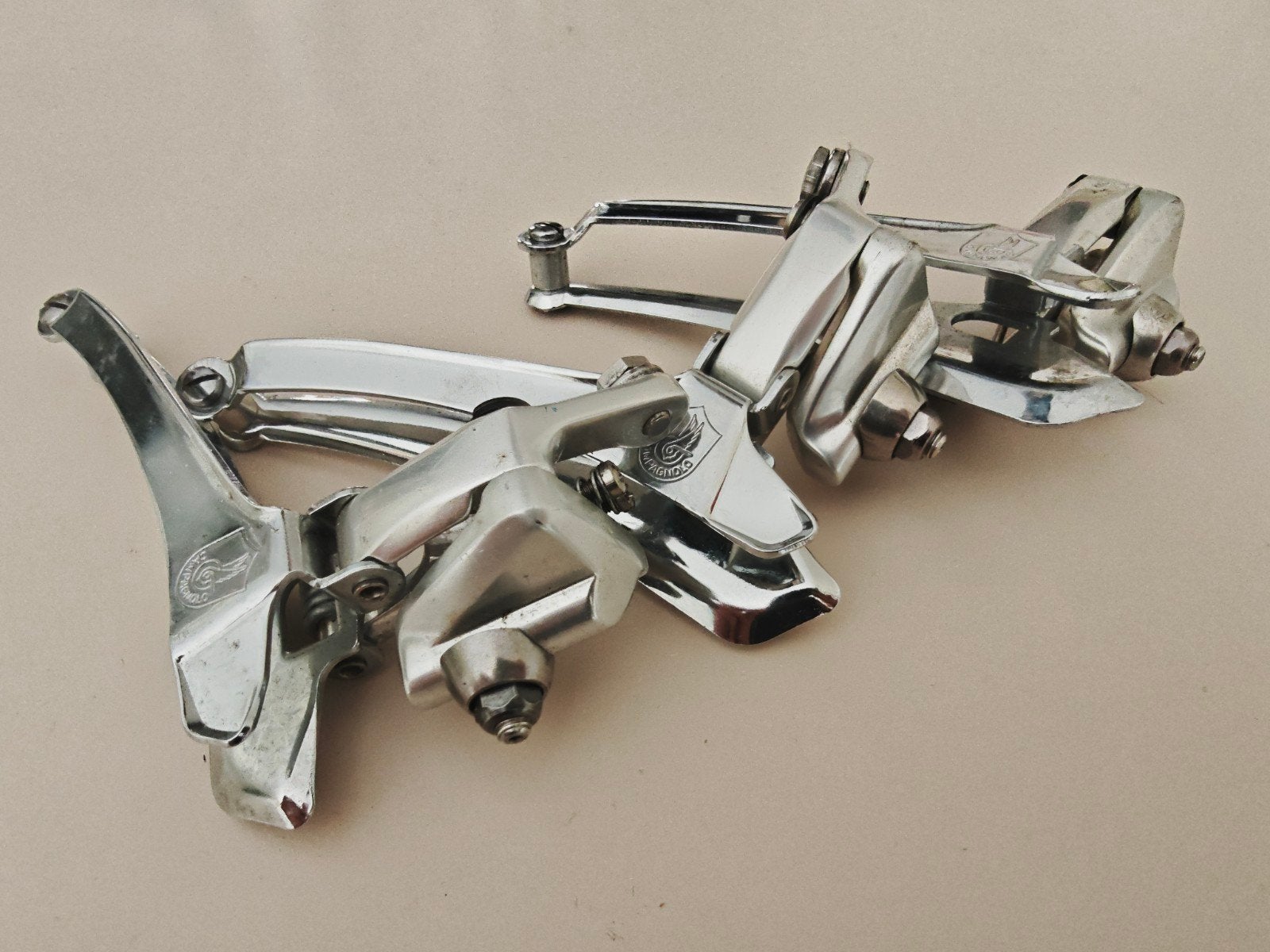 Campagnolo Athena  Derailleurs - Vintage Fiets Derailleur, Gebruikt, Campagnolo, Staal, Ophalen of Verzenden