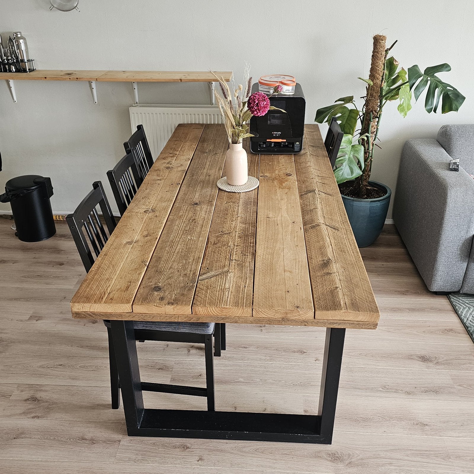 Dining Table, Ophalen, 200 cm of meer, 50 tot 100 cm, Zo goed als nieuw