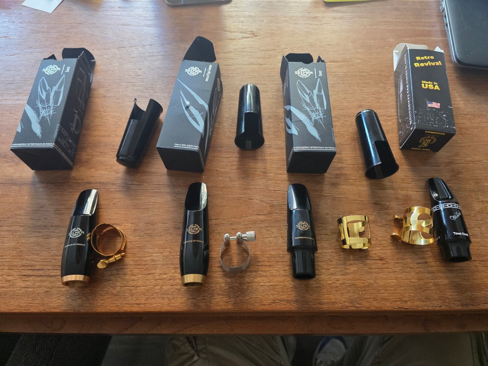 Diverse mondstukken voor saxofoon - Selmer, Otto Link, Muziek en Instrumenten, Ophalen