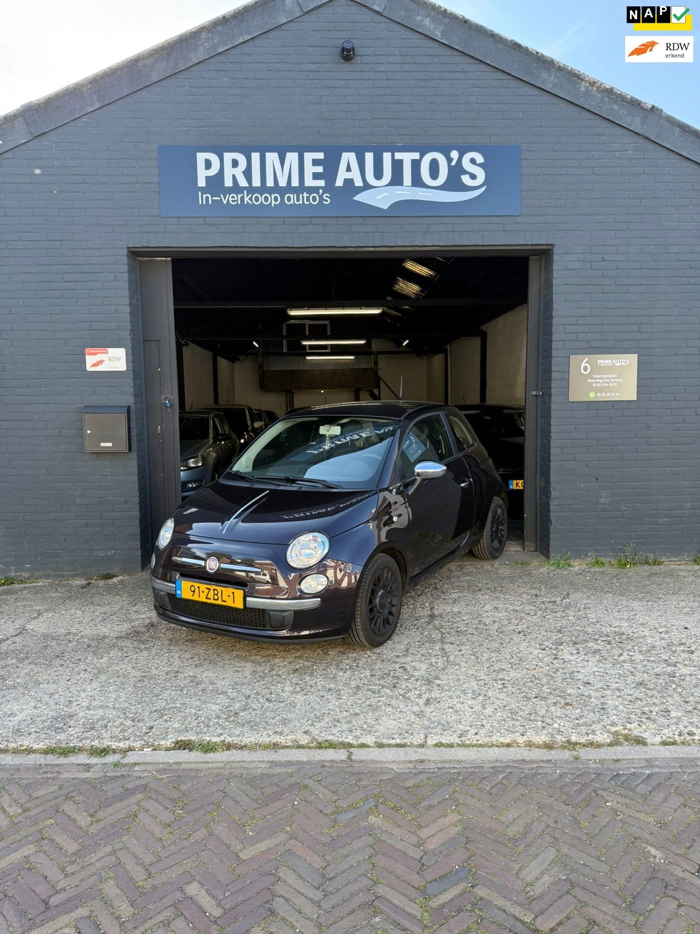 Fiat 500 0.9 TwinAir Airco | Elektr Ramen 2012, Auto's, Fiat, Voorwielaandrijving, Euro 5, Gebruikt, Overige kleuren