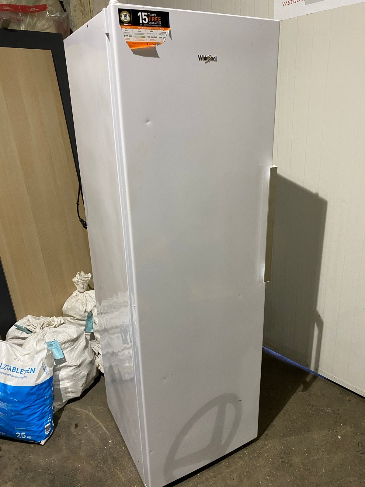 Whirlpool Vrieskast met No Frost - Zo goed als nieuw, Witgoed en Apparatuur, 160 cm of meer, Zo goed als nieuw, Ophalen, Vrieskast