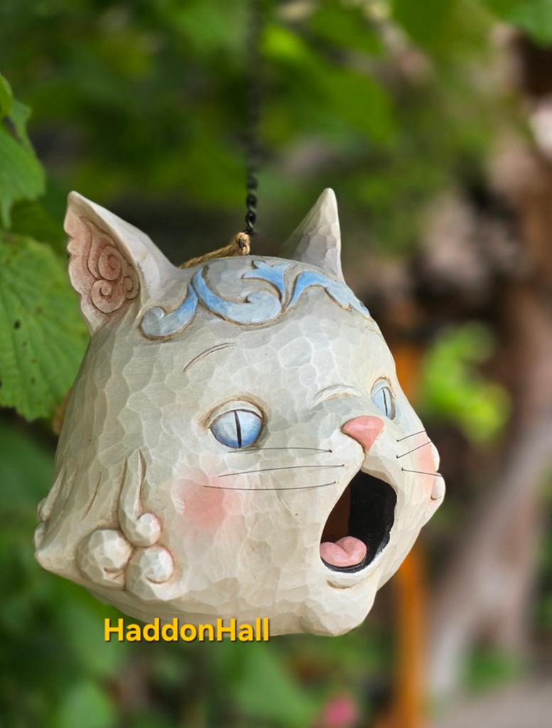 Jim Shore Vogelhuis Grijze Kat - 6001602, Ophalen of Verzenden, Nieuw