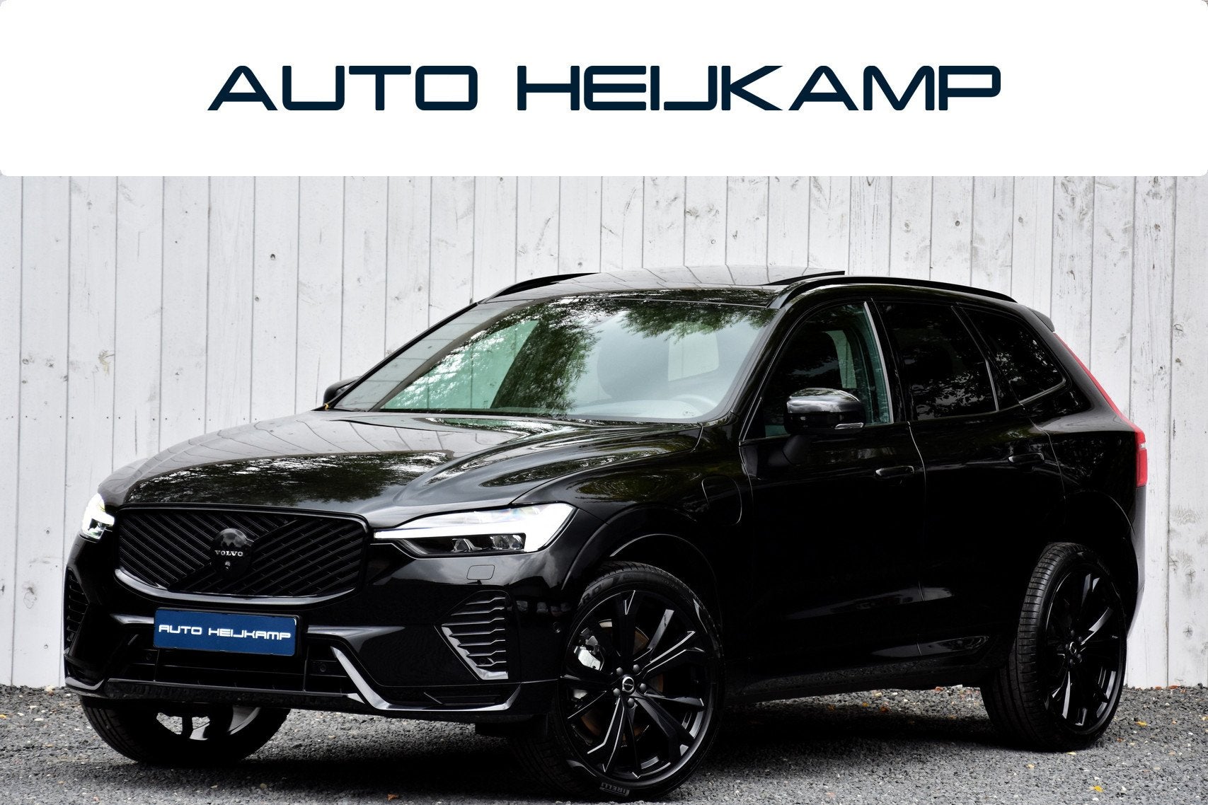 Volvo XC60 2.0 T6 Plug-in hybrid AWD Ultra Black Edition | P, Dealer onderhouden, Gebruikt, Zwart, 4 cilinders