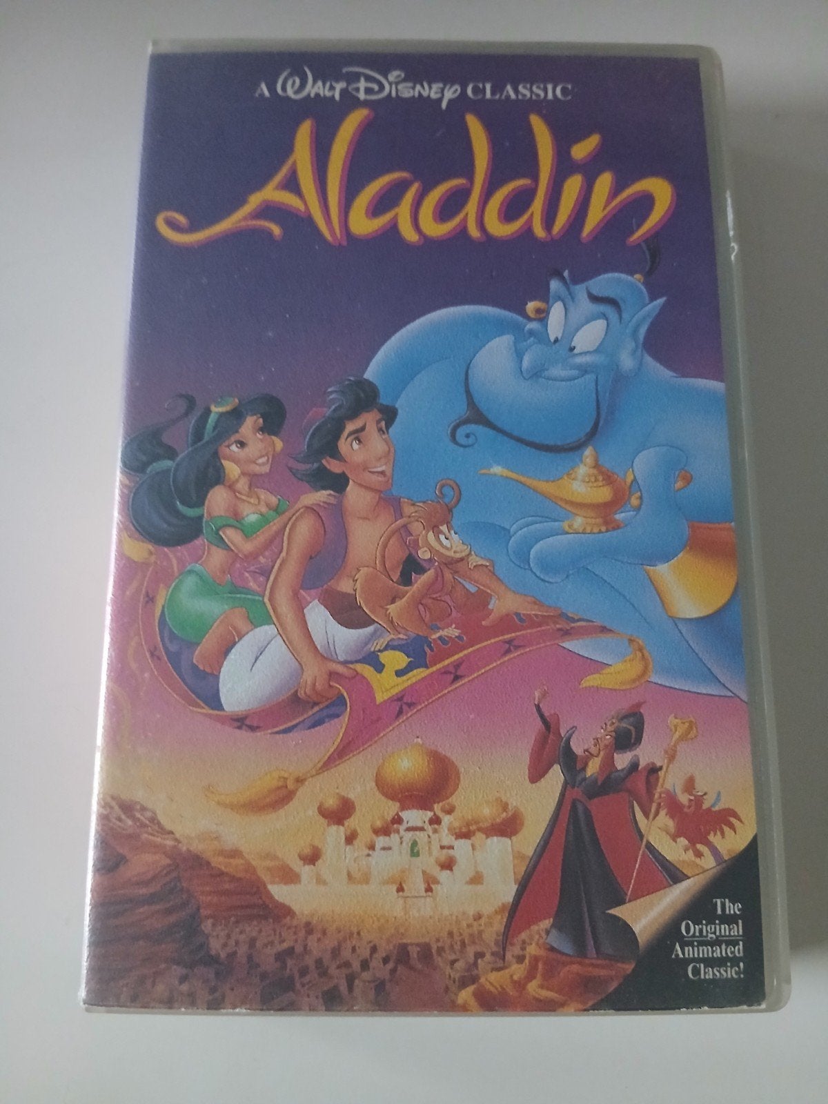 Aladdin Walt Disney Classic - VHS, Cd's en Dvd's, VHS | Kinderen en Jeugd, Alle leeftijden, Ophalen of Verzenden, Zo goed als nieuw