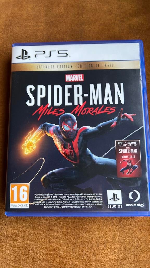 Spiderman Miles Morales ps5, Spelcomputers en Games, Games | Sony PlayStation 5, Avontuur en Actie, 1 speler, Eén computer, Ophalen of Verzenden