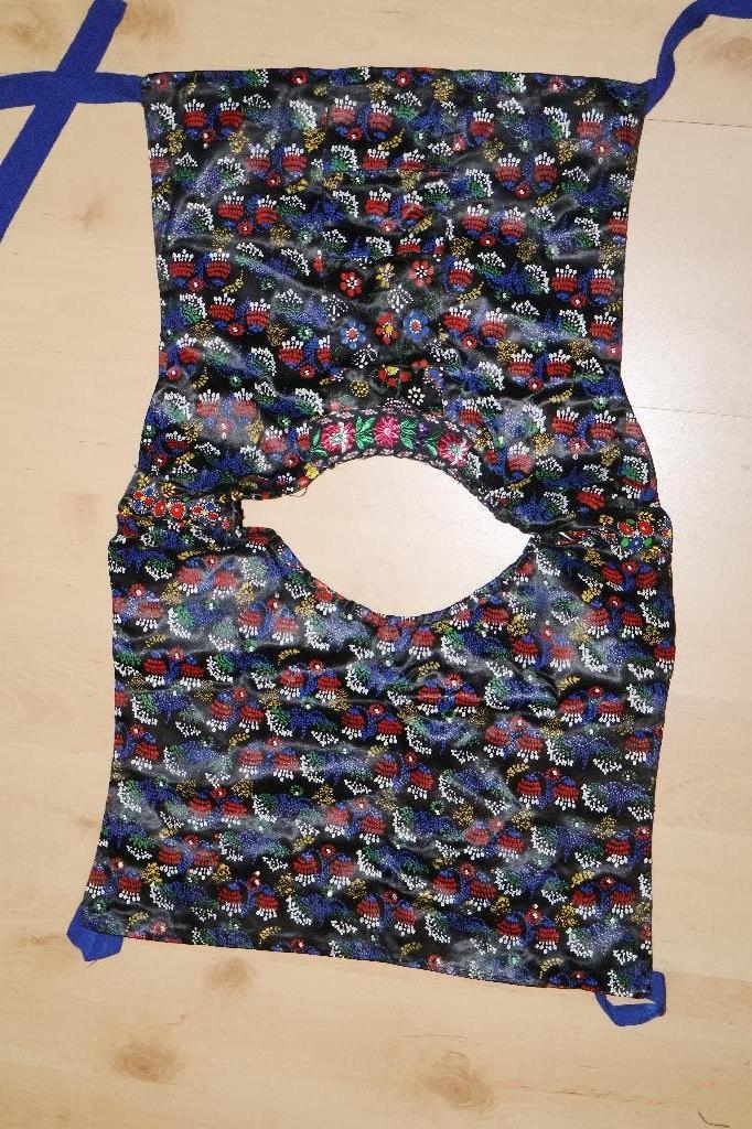 meerkleurige stipwerkkraplap, Staphorster klederdracht, Antiek en Kunst, Antiek | Kleding en Accessoires, Ophalen of Verzenden