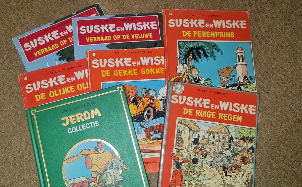 Heel veel strip en (kinder) boeken, Meerdere stripboeken, Ophalen, Zo goed als nieuw