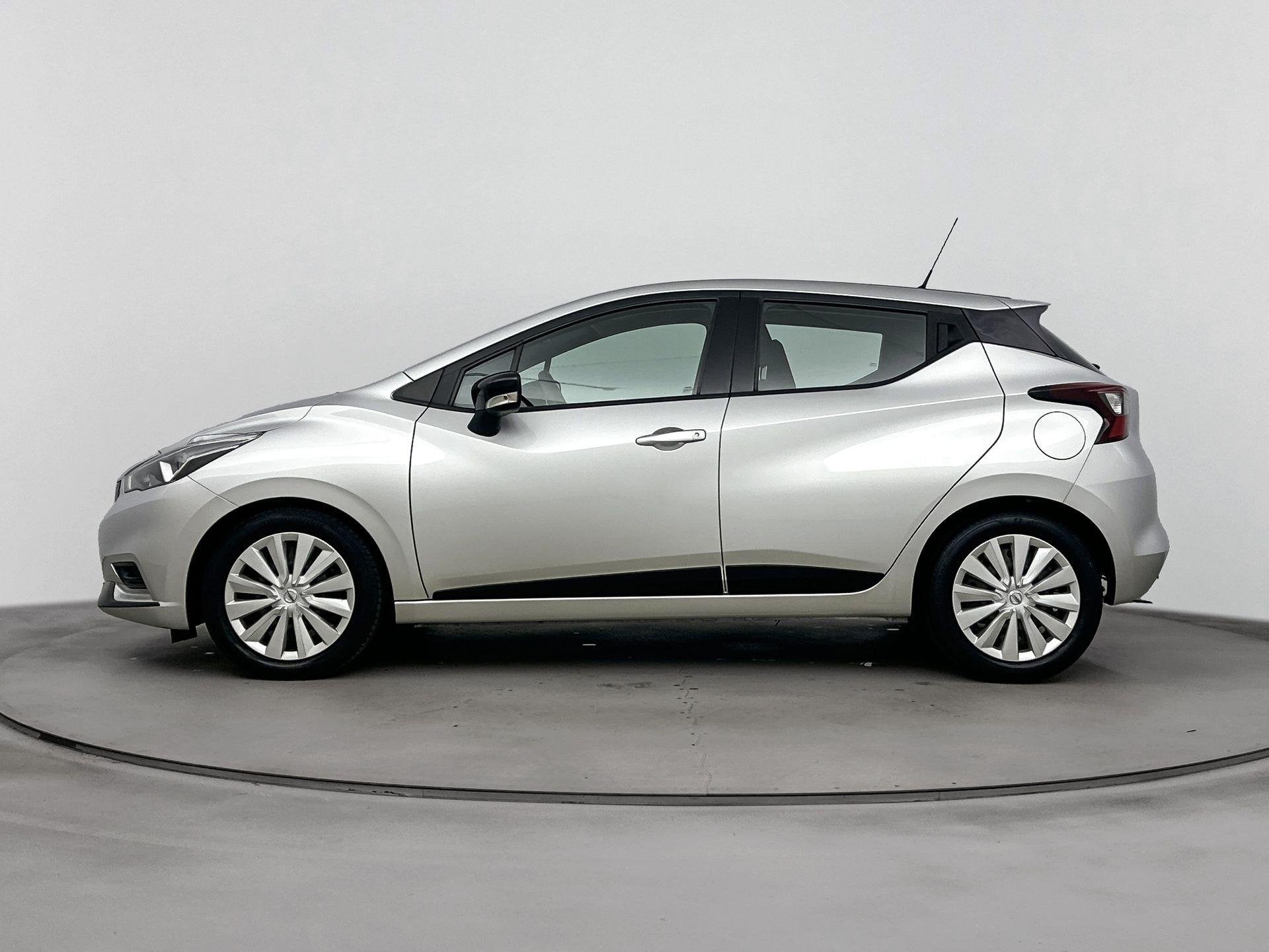 Nissan Micra 1.0 IG-T Acenta 100PK | Navigatie via Telefoon, Auto's, Euro 6, Origineel Nederlands, 999 cc, 555 kg