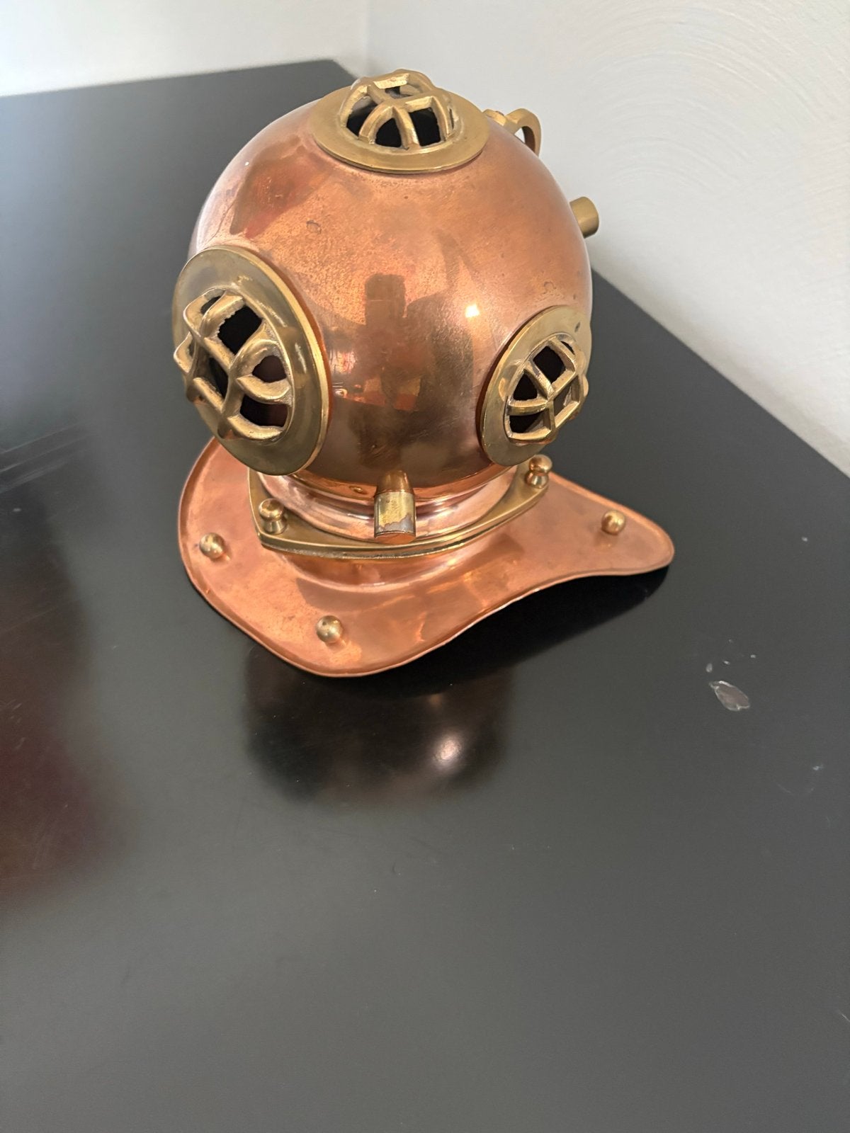 Decoratieve Duikershelm - Koper en Messing, Ophalen