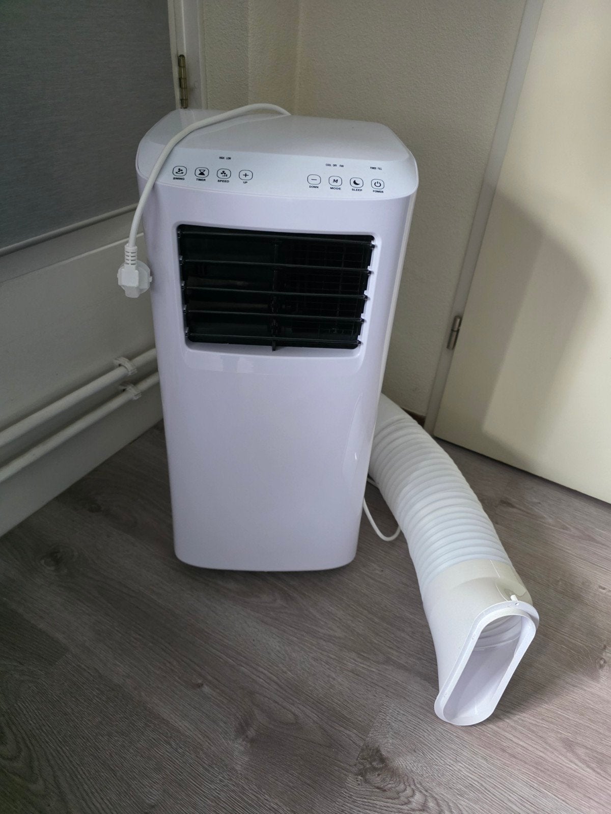 mobiele airco, Witgoed en Apparatuur, Ophalen, Minder dan 60 m³, 3 snelheden of meer, Zo goed als nieuw