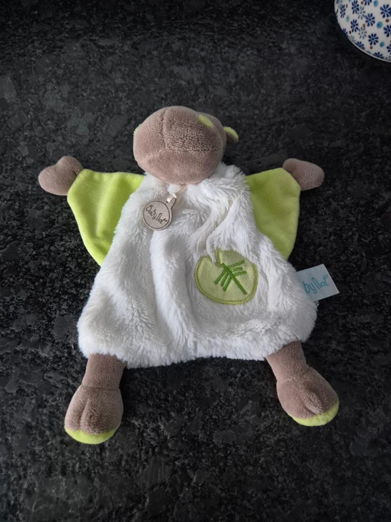 Baby Nat - Knuffeldoekje Bazile het Nijlpaard, Ophalen of Verzenden, Overige typen
