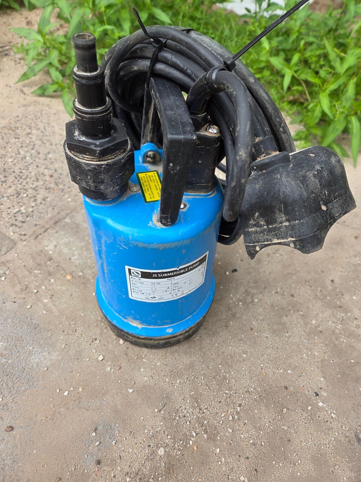 JS Dompelpomp - Krachtige Waterpomp, Tuin en Terras, Waterpompen, Ophalen of Verzenden