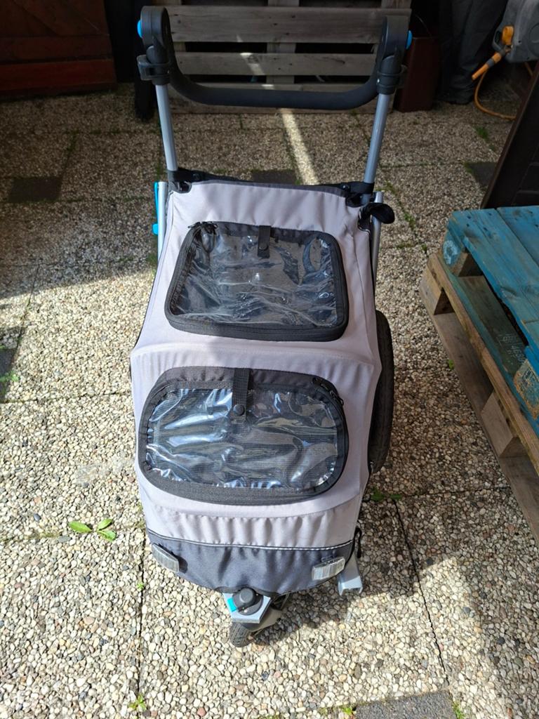 Hondenfietskar/buggy Trixie S zgan, Ophalen, Zo goed als nieuw, Benzine, Overige modellen