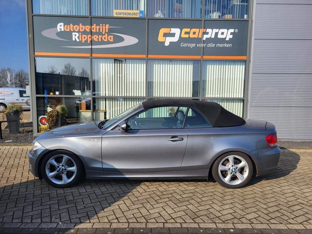 BMW 1-serie Cabrio 118i High Executive, Auto's, 1-Serie, Euro 5, Cabriolet, Leder