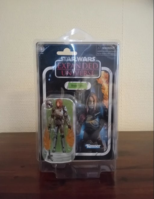 Star Wars Vintage Collection Gaming Greats Shae Vizla + Case, Ophalen of Verzenden, Nieuw, Actiefiguurtje