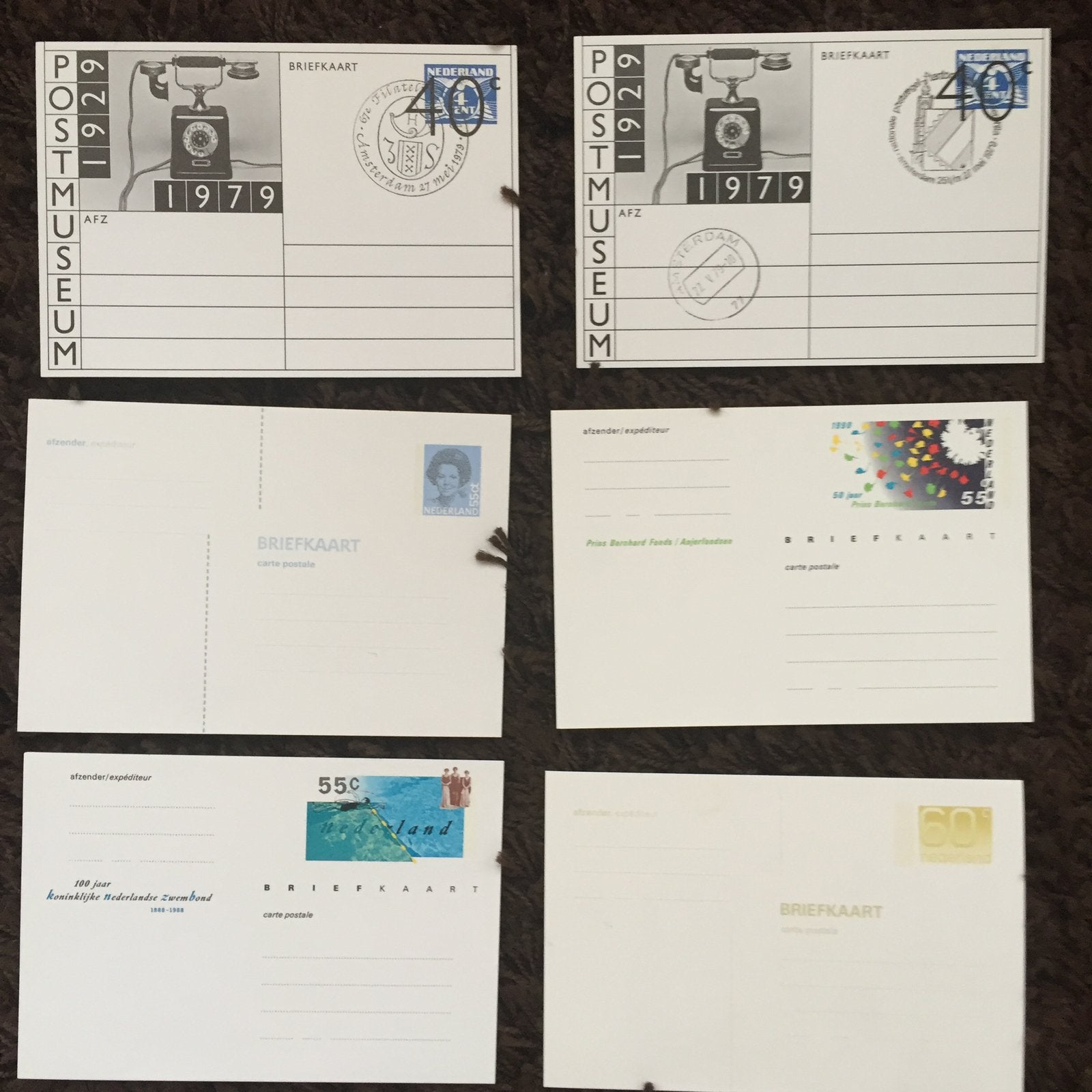 Briefkaarten Nederland 6 stuks, Ophalen, Briefkaart