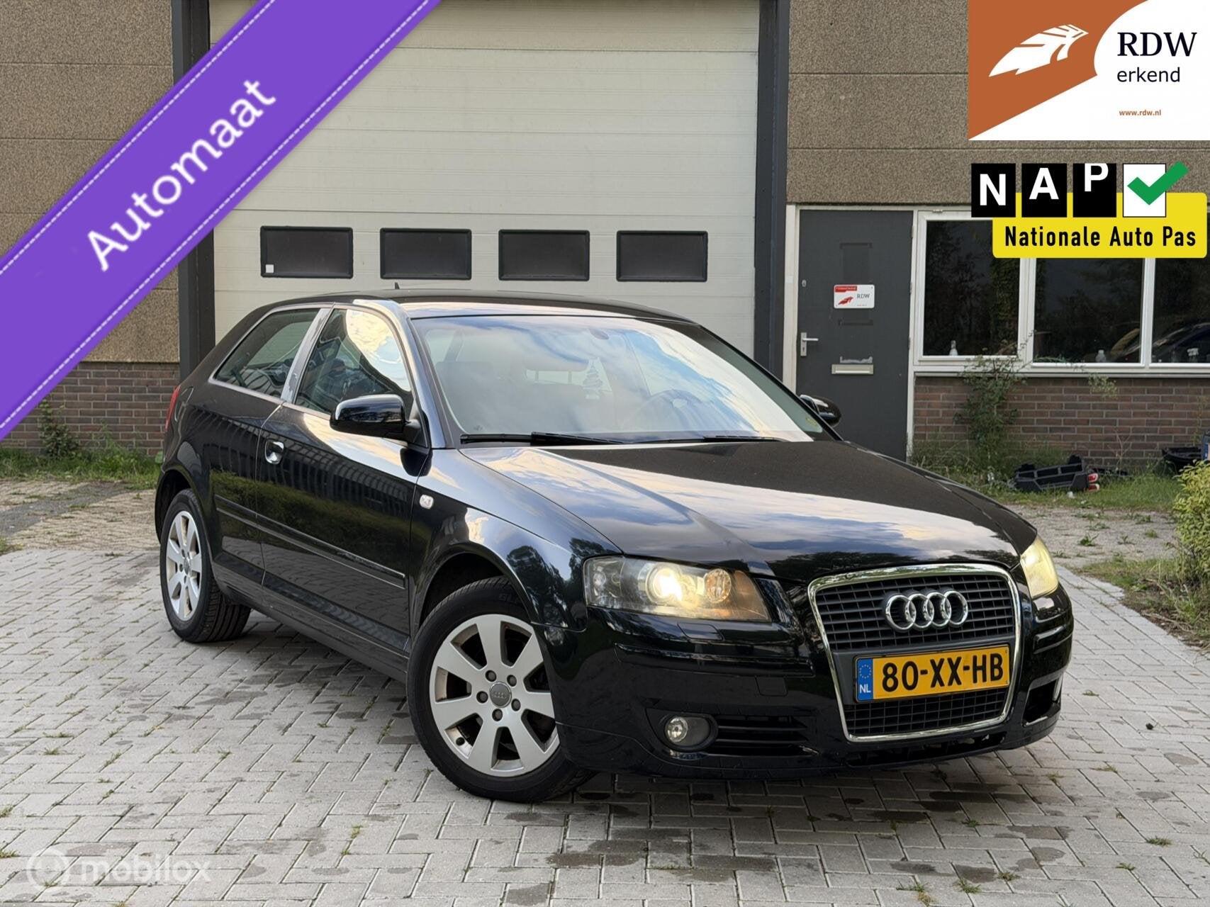 Audi A3 1.8 TFSI Attraction AUTOMAAT|APK NIEUW|CRUISE, Auto's, Gebruikt, 4 cilinders, 700 kg, 160 pk