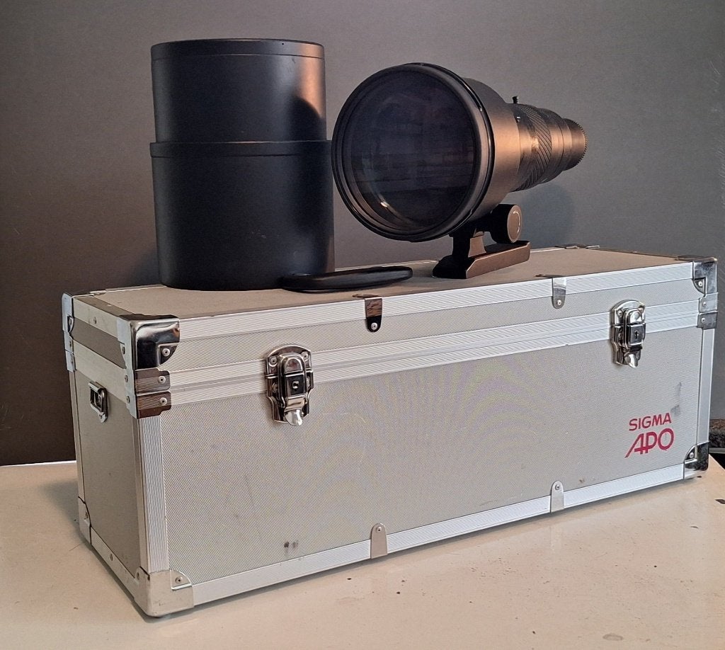 Sigma APO Telelens met koffer, Ophalen, Gebruikt, 800 mm, Sigma