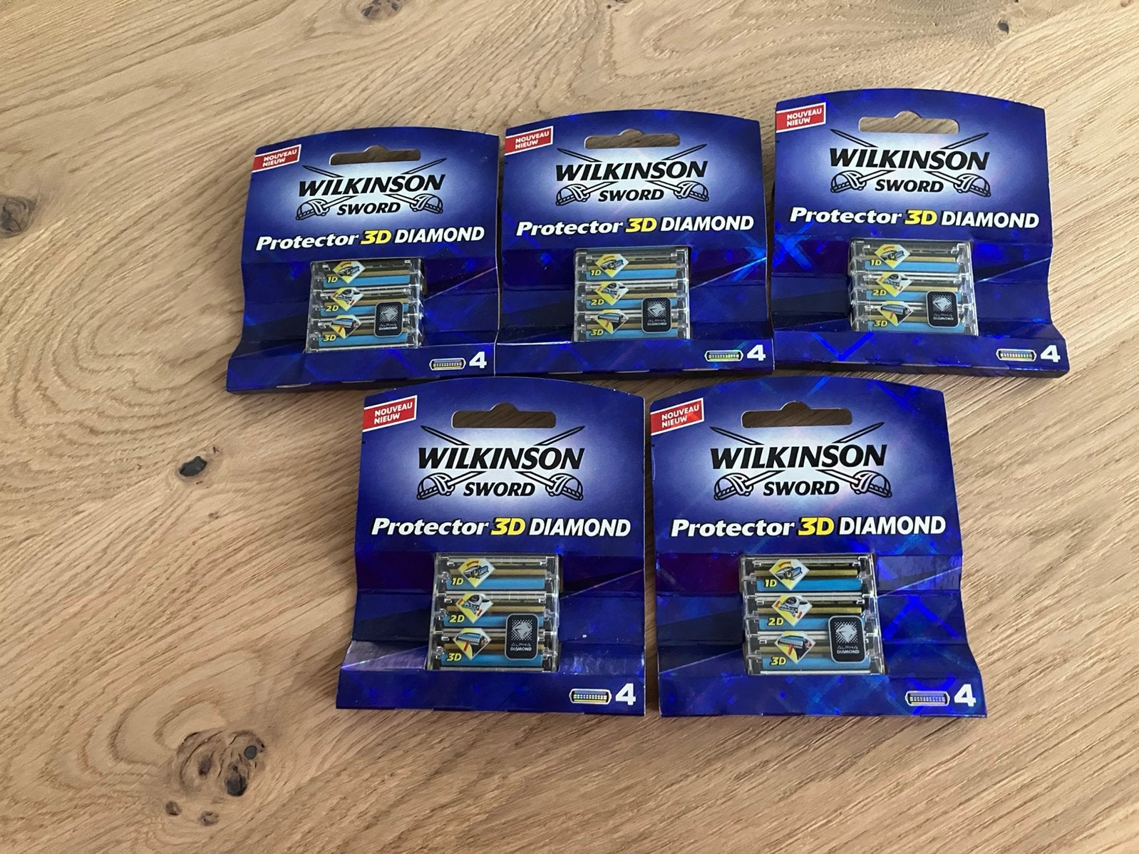5 pakjes à 4 stuks Wilkinson Sword scheermesjes, Sieraden, Tassen en Uiterlijk, Uiterlijk | Gezichtsverzorging, Ophalen of Verzenden