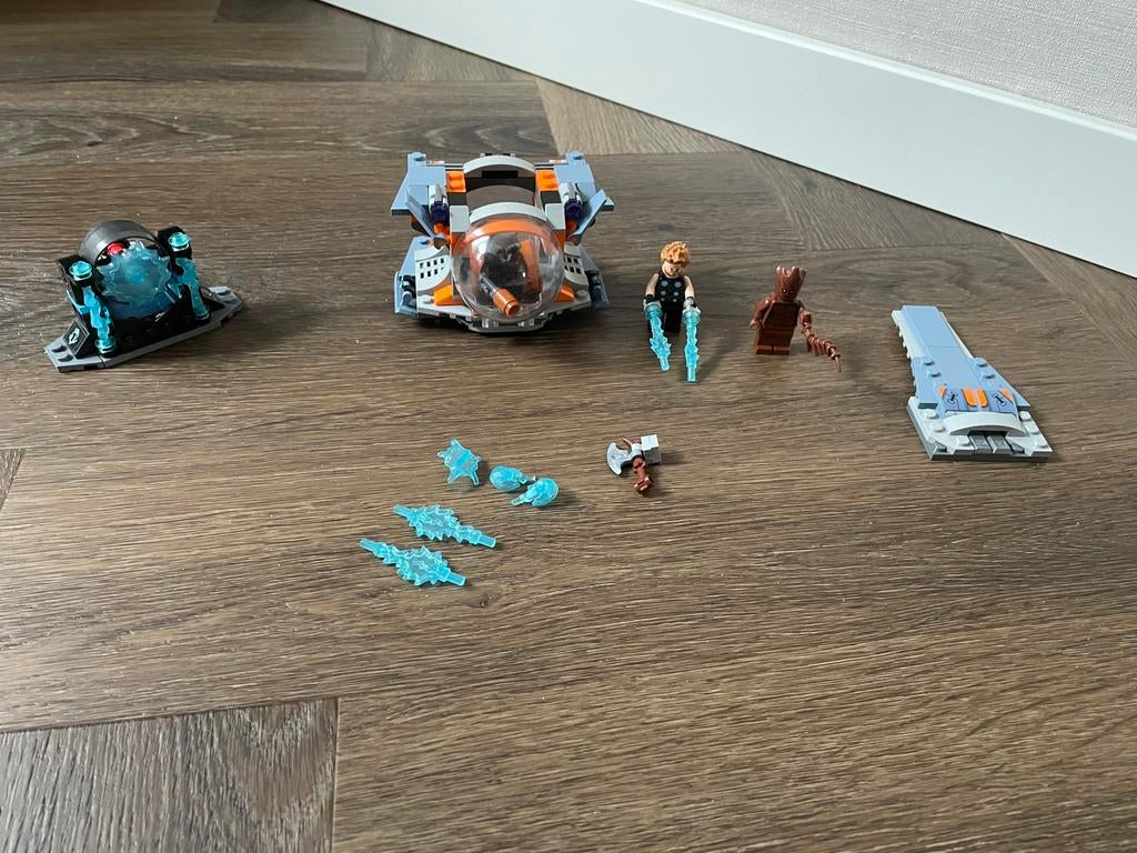 Lego Marvel: Thor's wapenzoektocht 76102, Compleet, Marvel, Lego, Ophalen of Verzenden