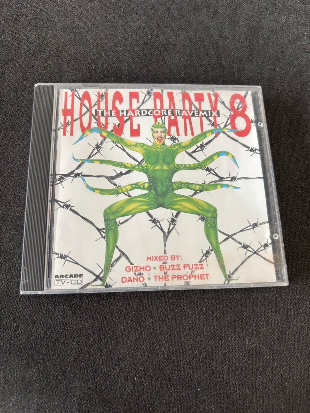 House Party 8: The Hardcore Rave Mix CD - Diverse Artiesten, Ophalen of Verzenden, Gebruikt