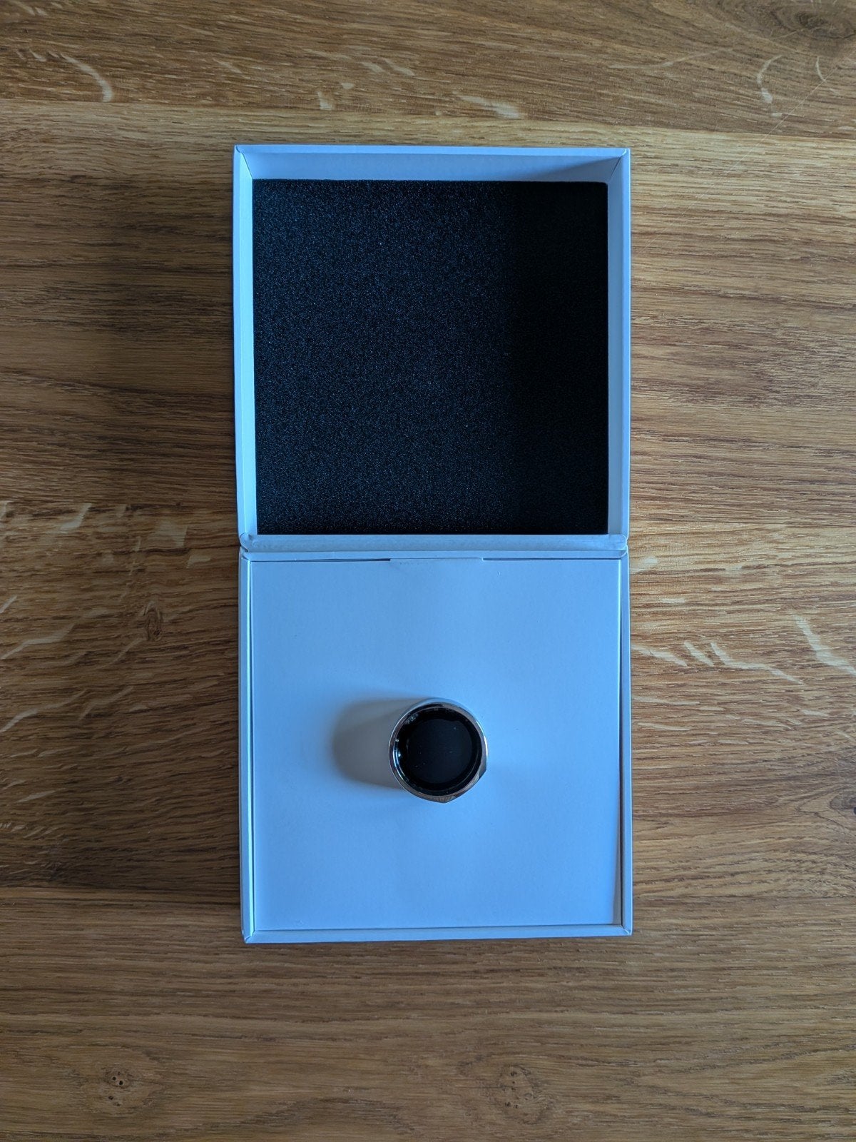 Oura Ring Gen 3 - Maat US 11 - Zilver, Ophalen of Verzenden, Gebruikt, Zilver, Android
