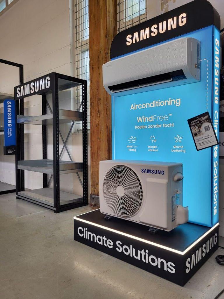 Samsung Windfree Airco | Tochtvrij & fluisterstil!, Witgoed en Apparatuur, Koelen en Ontvochtigen, Verzenden, Minder dan 60 m³