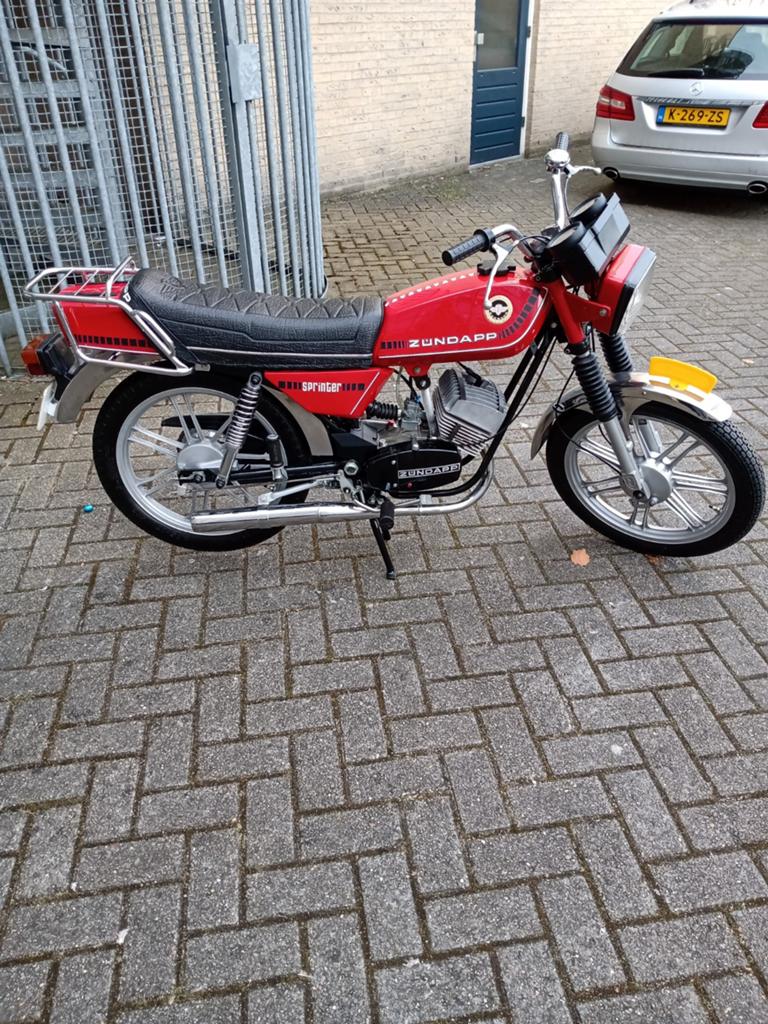 Zündapp sprinter, Fietsen en Brommers, Brommers | Zundapp, Ophalen, Overige modellen, Maximaal 45 km/u, 49 cc