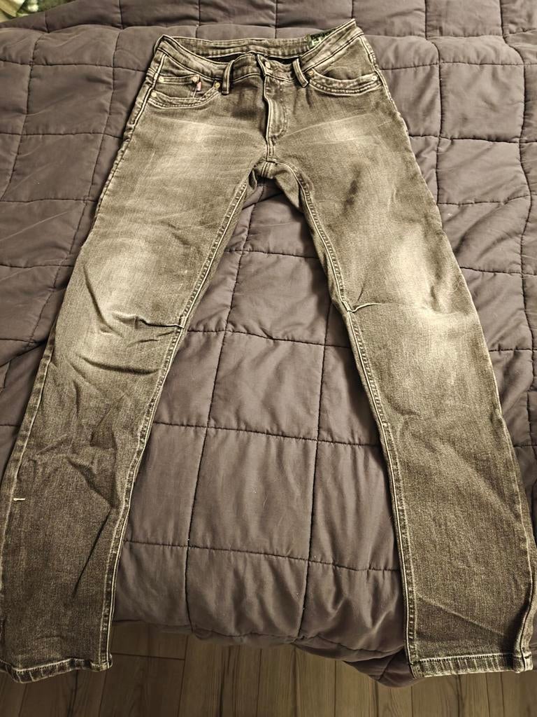 Blauer motorrijbroek grijs / jeans maat 38/40 z.g.a.n., Motoren, Kleding | Motorkleding, Ophalen, Nieuw zonder kaartje, Dames