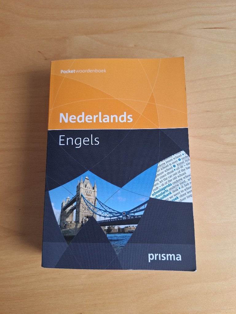 Prisma Pocketwoordenboek Nederlands-Engels, Prisma of Spectrum, Nederlands, Ophalen of Verzenden, Zo goed als nieuw