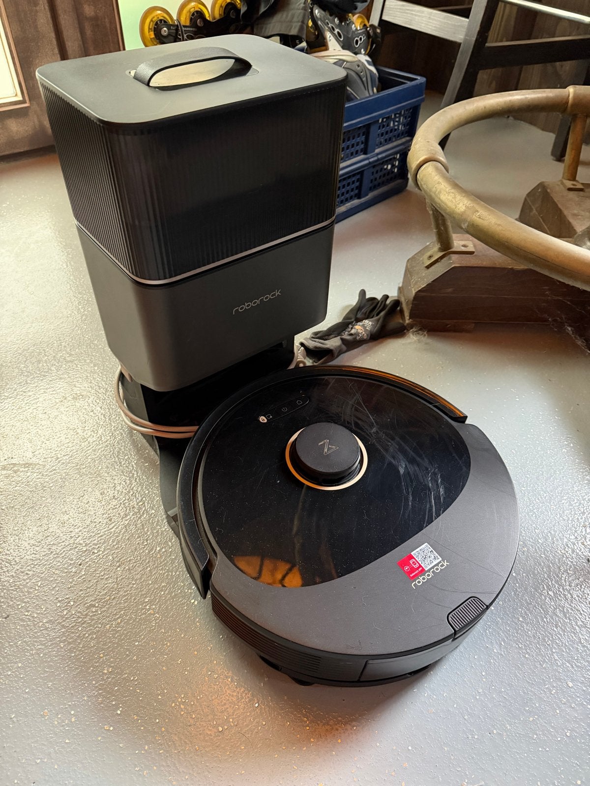 Roborock q8 max, Gebruikt, Automatisch legen, Ophalen of Verzenden, Robotstofzuiger
