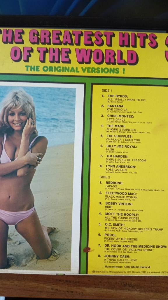 The greatest hits of the world 3, Ophalen, Gebruikt, Pop, 12 inch