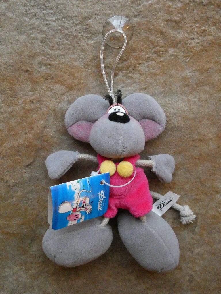 Vintage Originele Kleine Diddl - Zuignap – Met labels *zgan*, Verzamelen, Ophalen of Verzenden, Diddl, Zo goed als nieuw, Knuffel