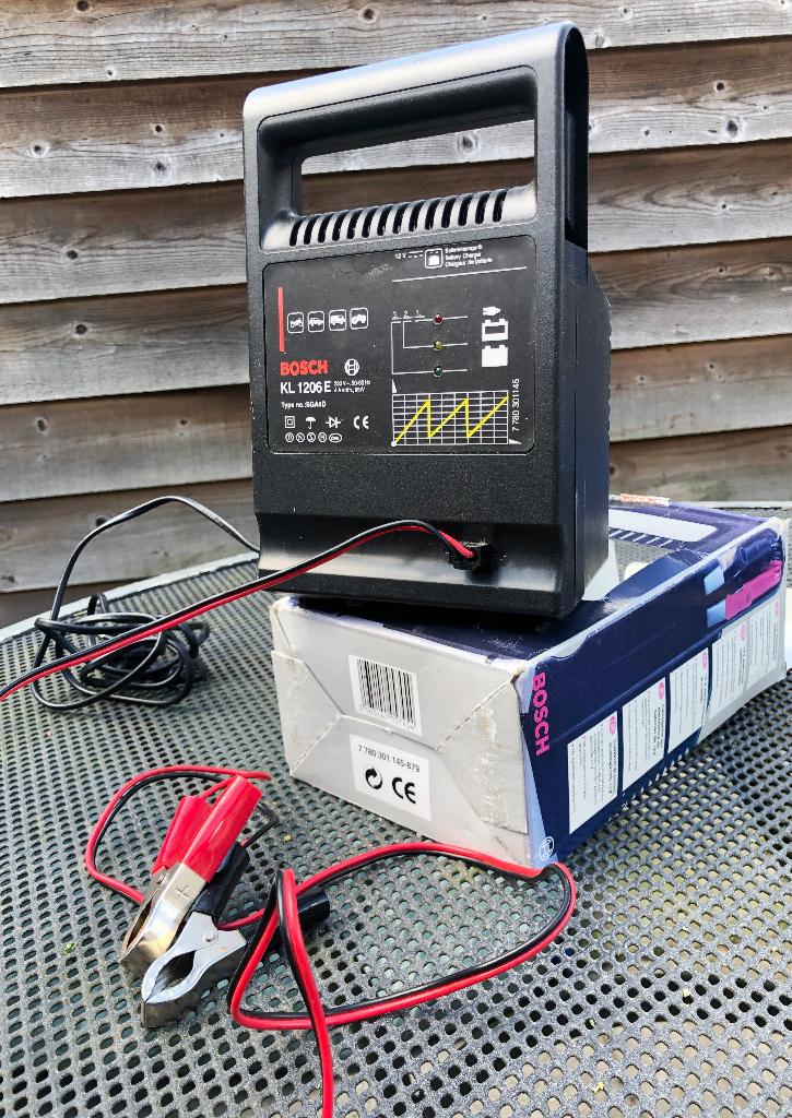 Bosch KL 1206 E accu-oplader, Ophalen, Gebruikt