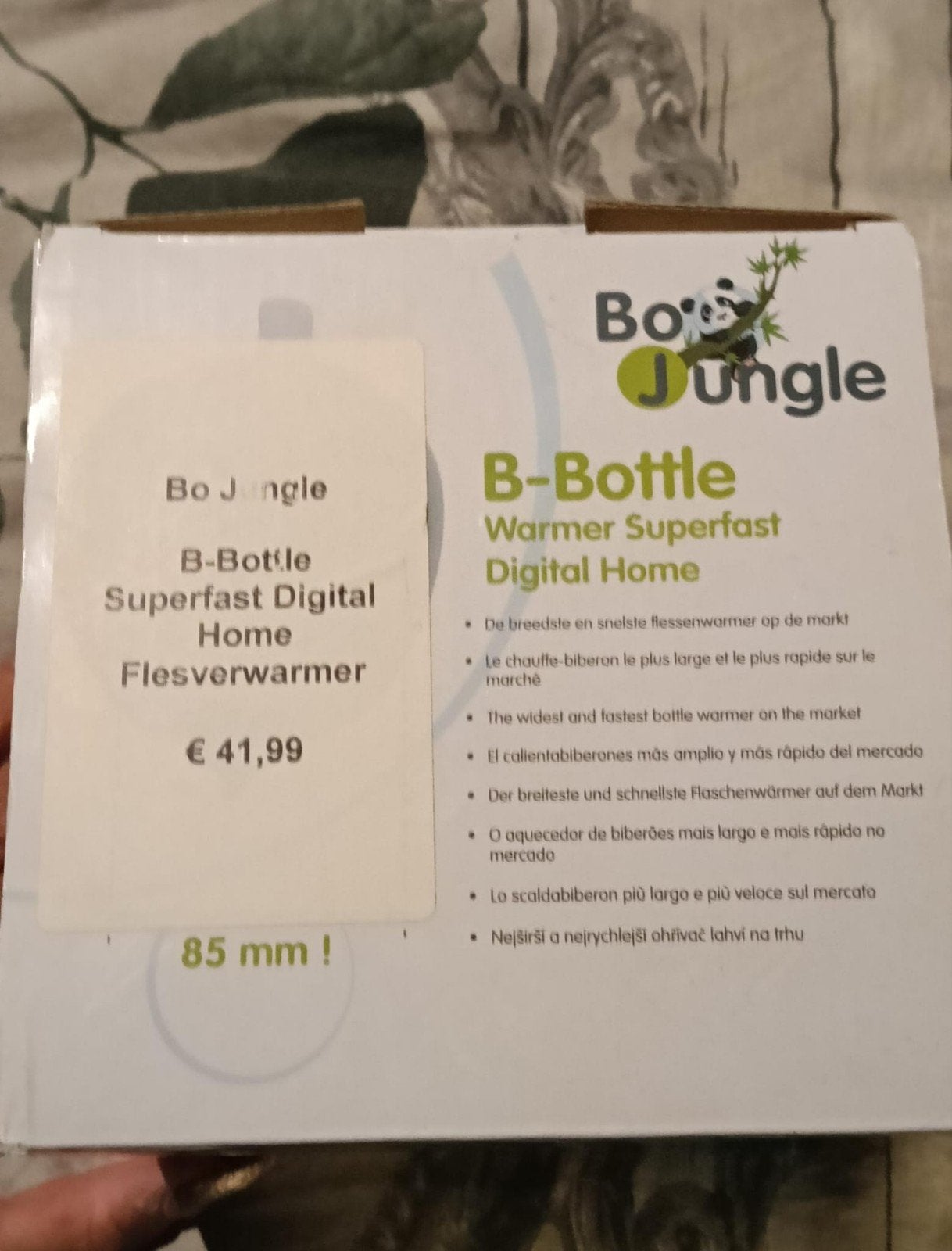 Nieuwe Bo Jungle B-Bottle Flessenwarmer Superfast Digital, Ophalen of Verzenden