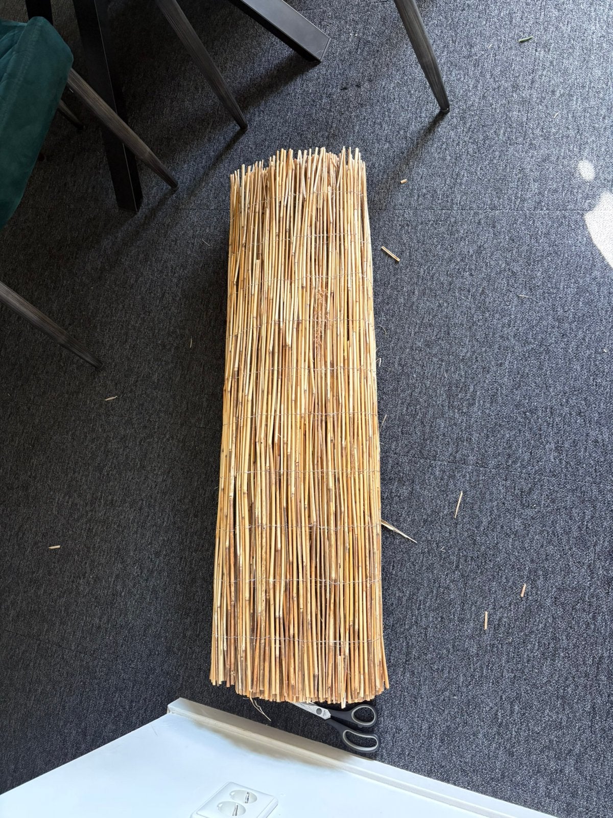 Balkonscherm riet, Tuin en Terras, Minder dan 3 meter, Nieuw, Ophalen of Verzenden, Minder dan 1 meter