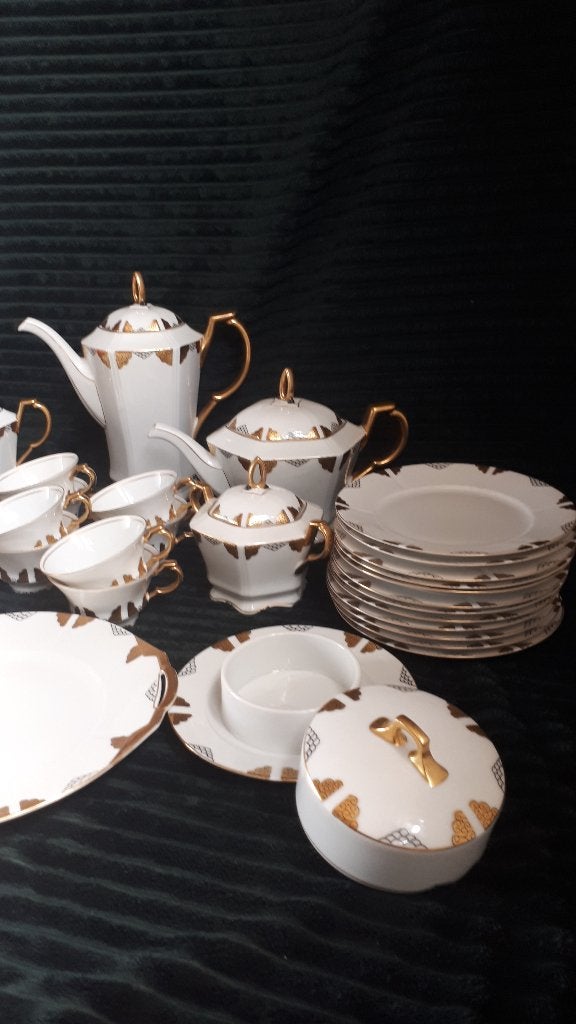 Foto 3 van Art deco koffie en thee servies