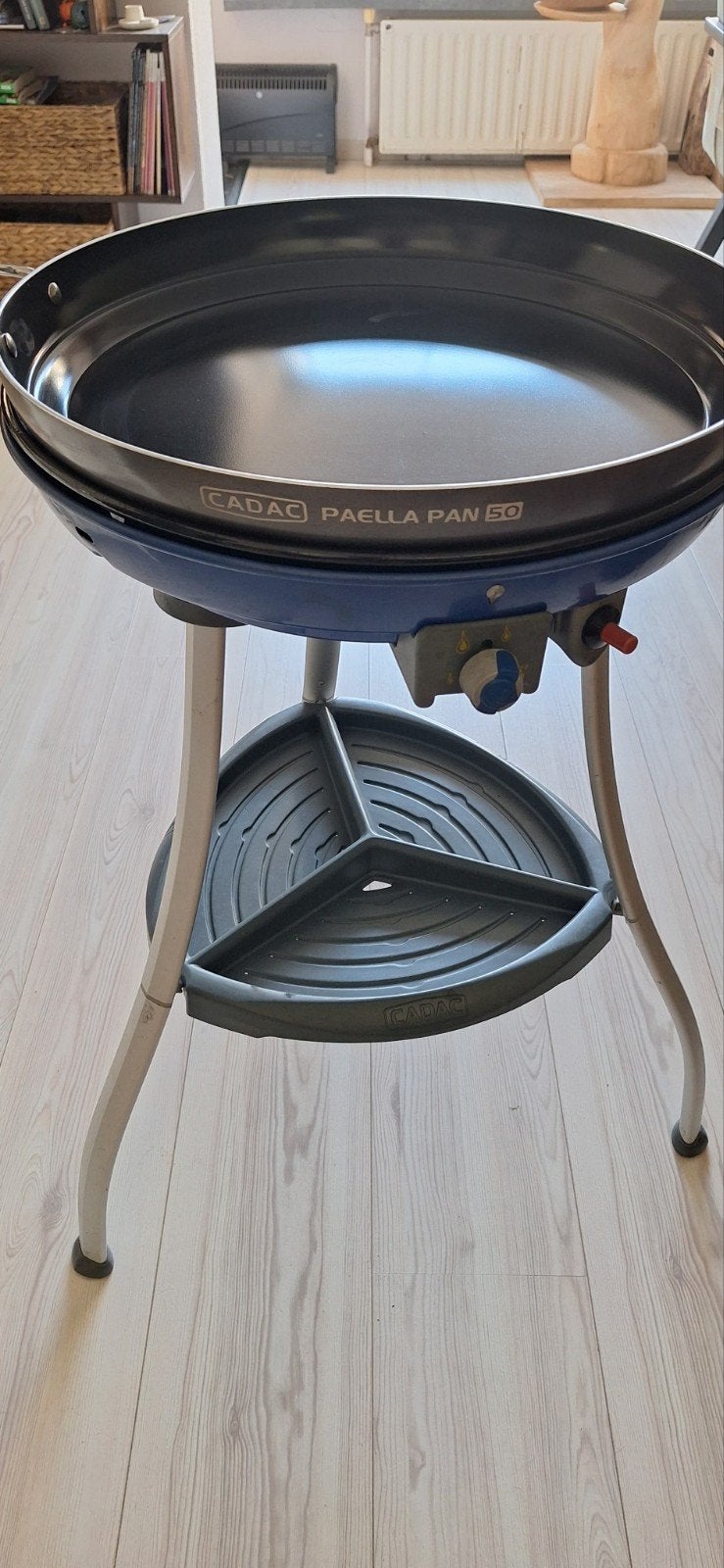 Cadac Carri Chef BBQ//Paella Pan 50 met gasfles, Ophalen, Gebruikt, Cadac