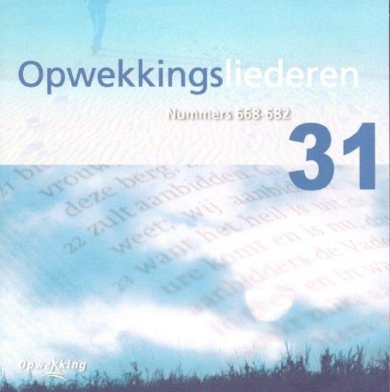 SALE-> CD OPWEKKING-Opwekkingsliederen 31 (668-682), Verzenden, Zo goed als nieuw, Gospel
