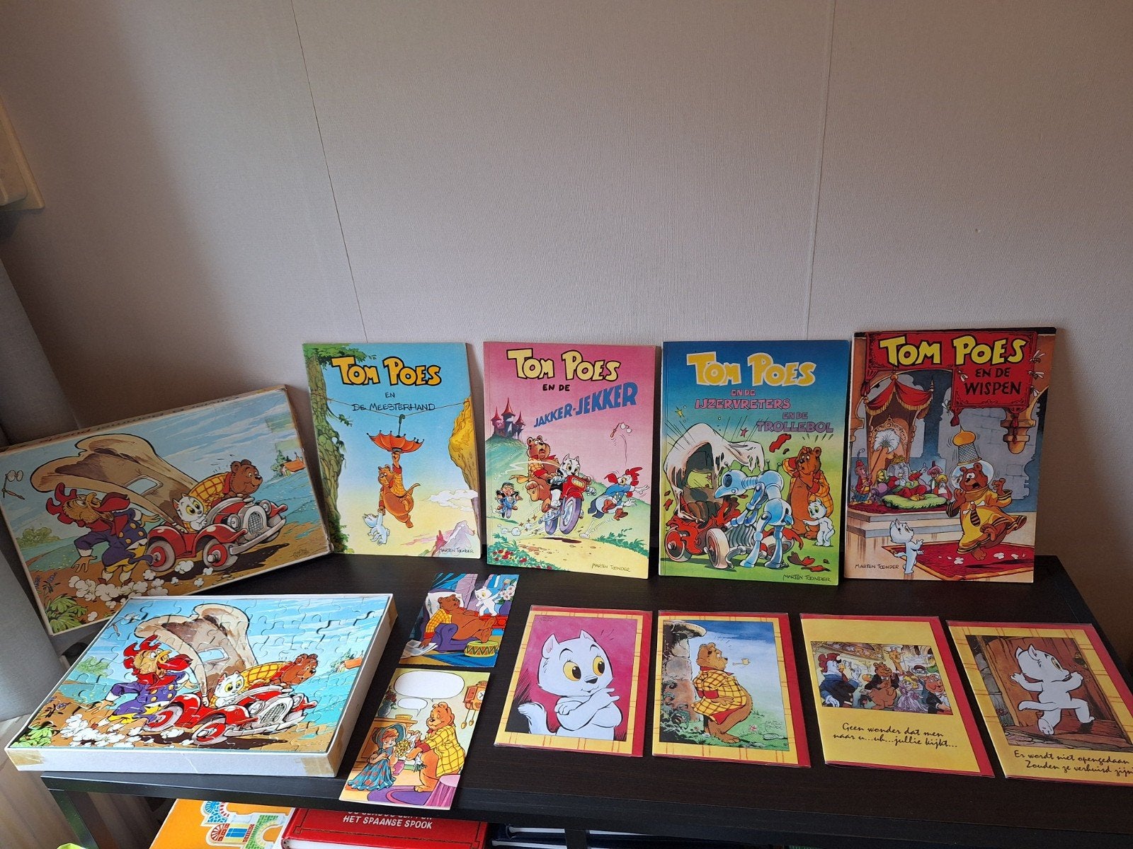 Tom Poes Marten Toonder kaarten, strips en puzzel., Ophalen of Verzenden, Overige figuren, Nieuw