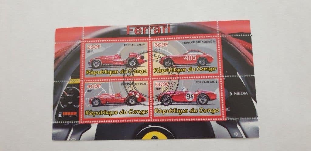 5402 congo ferrari ..375 F1 - 375 indy - 340 america - 225 s, Verzenden, Overige landen