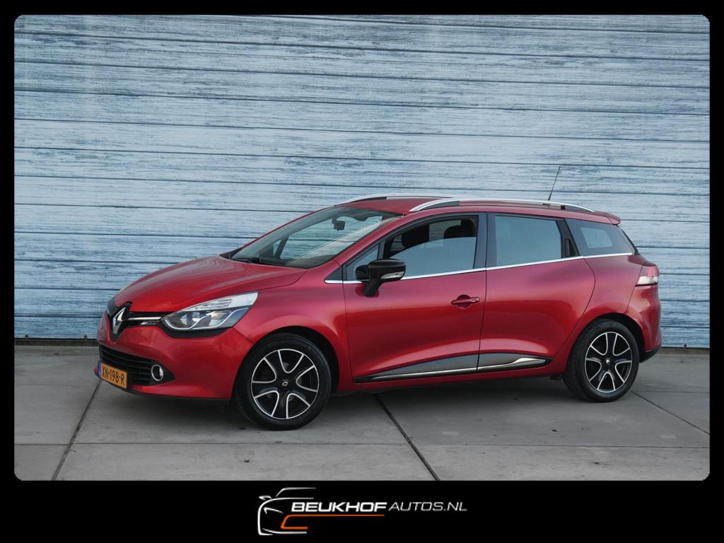 Renault Clio Estate 0.9 TCe Dynamique Sportvelg Navi Cruise, Auto's, Renault, Voorwielaandrijving, Stof, Zwart, Handgeschakeld
