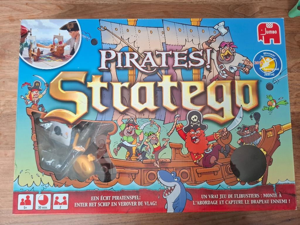 Pirates Stratego, Een of twee spelers, Ophalen, Zo goed als nieuw, JUMBO