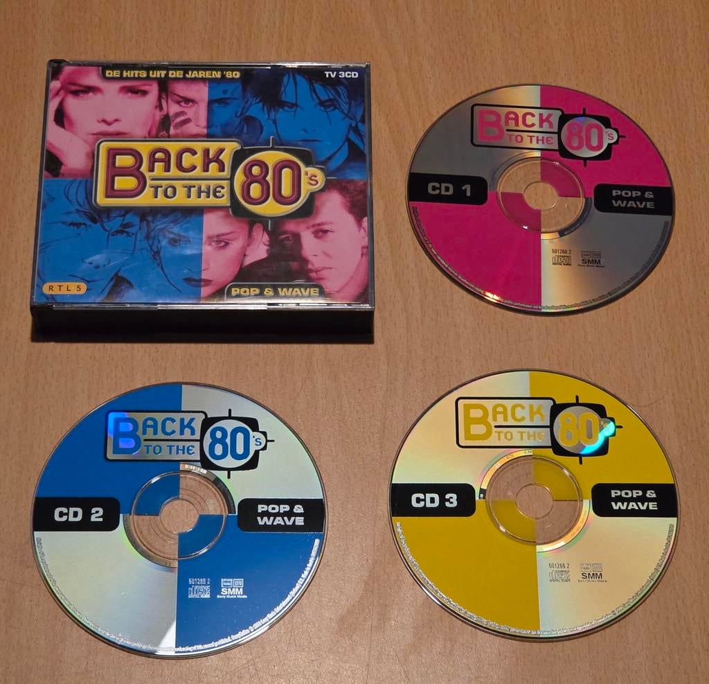 Back to the 80's 2cd, Cd's en Dvd's, Ophalen of Verzenden, Gebruikt, Pop