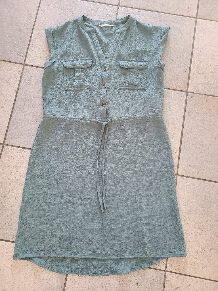 Blauwe jurk, Only, maat 38, Maat 38/40 (M), Only, Blauw, Nieuw